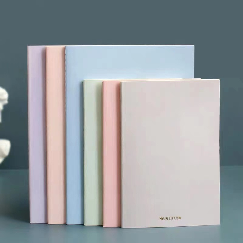 Custom Back To School Peach Unicorn Panda Notebook Notebook Set Anrhegion (2)