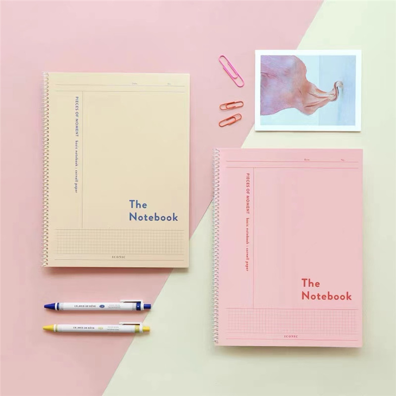 Custom Back To School Peach Unicorn Panda Notebook Stationery Gift Set (3)