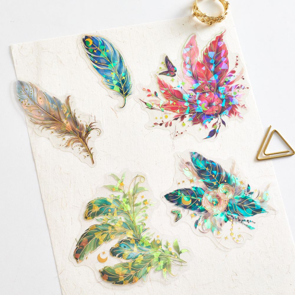 Customized 3D foil stickers for marketing campaigns3