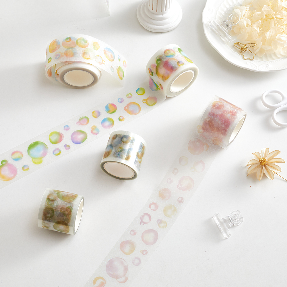 Frisk Foil Washi Tape Set DIY Dekorattivi Scrapbooking Stiker (5)