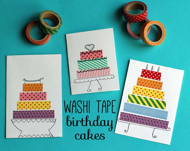 वॉशी-टेप-वाढदिवस-कार्ड-केक