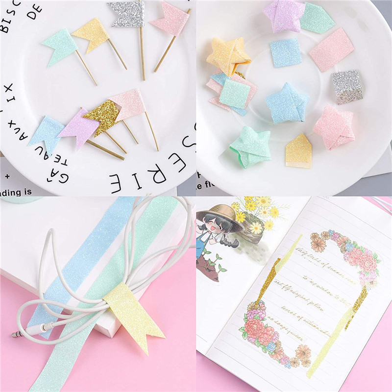 10mx15mm Custom Autumn Halloween Glitter Washi Tape For Holiday Decoration (1)