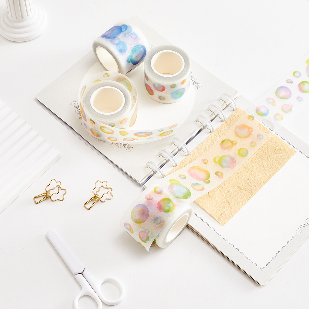 DIY Enthusiast Sticker Label Washi Paper Tape for Kids (3)