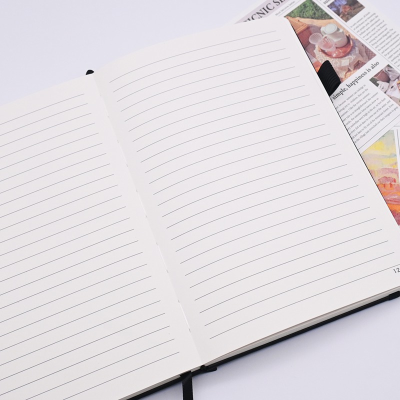 Hard Cover Notebook with Lay-Flat Binding (5)
