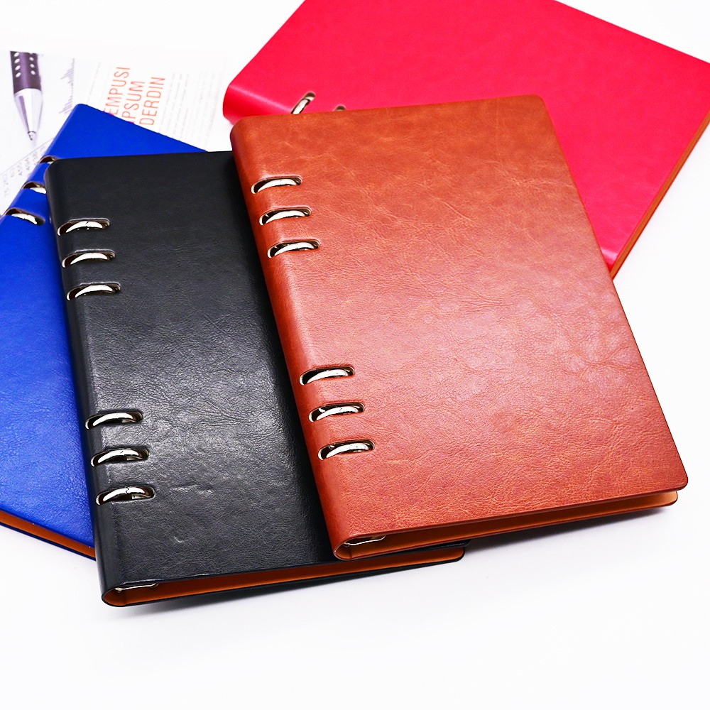 Luxury Pu Leather Folio Notebook