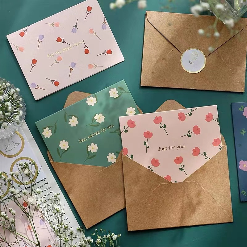 Personality Pattern Paper Wholesale Custom Printing Greeting Card Journal Card (3)