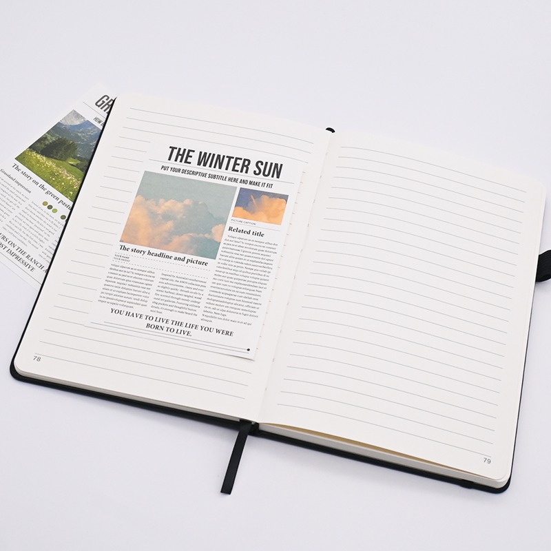 Premium Hard Cover Notebook – Durable (5)