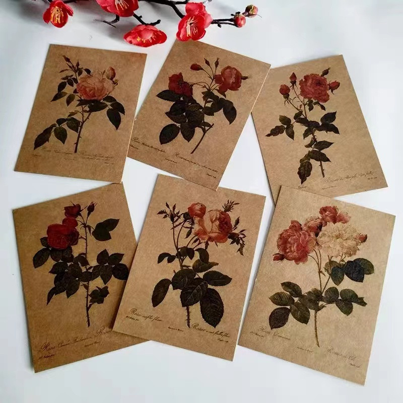 Wholesale Custom Memory Greeting Double Side Print Card Postcard (4)