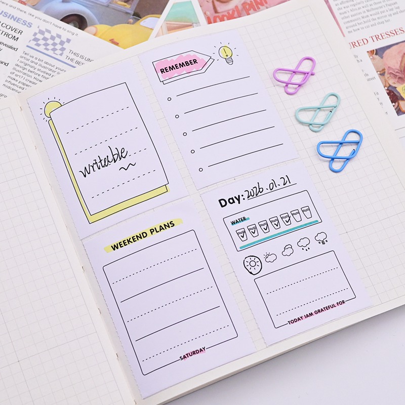 Writable Sticker Roll Tape – Perforated Design (1)