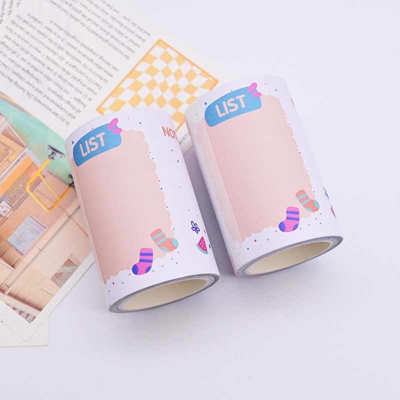 Writable Sticker Roll Tape – Without Back Paper (2)