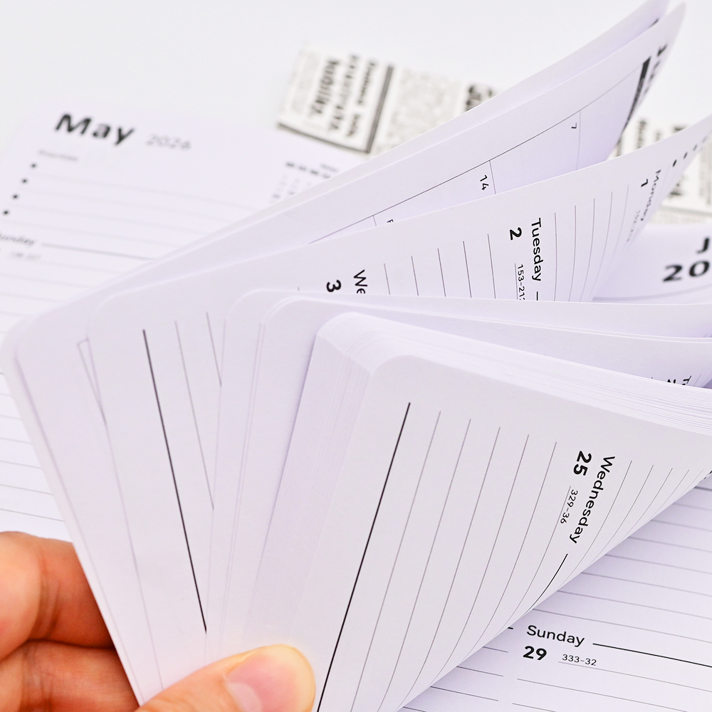 hard cover ruled notebook