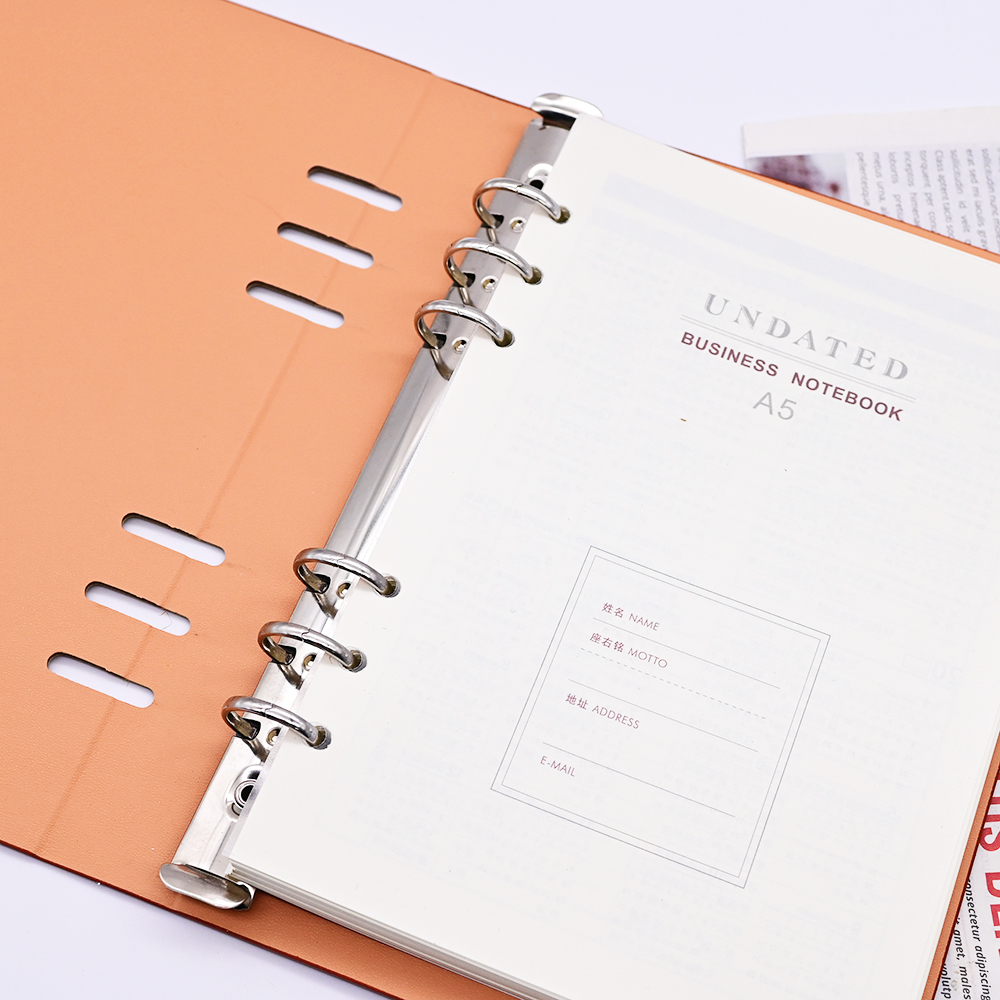 notebook leather bound