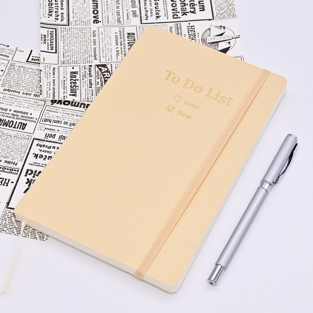personalized leather notebook cover