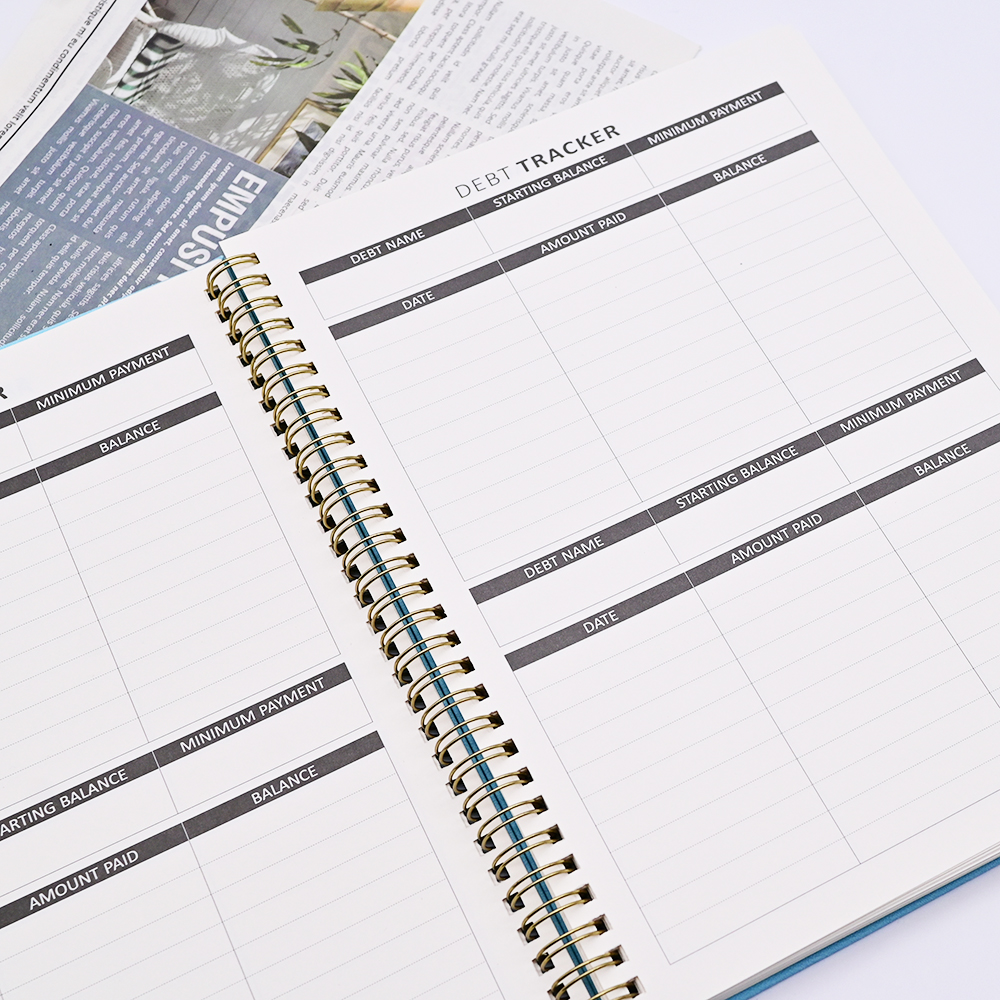 personalized spiral notebook